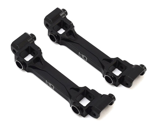 Hot Racing Aluminum Front & Rear Body Post Mount for Traxxas TRX-4 (Black) (HRATRXF20101)