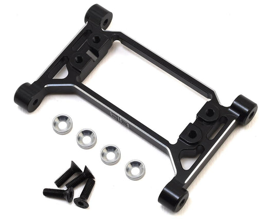 Hot Racing Aluminum Steering Servo Mount for Traxxas TRX-4 (Black) (HRATRXF2401)