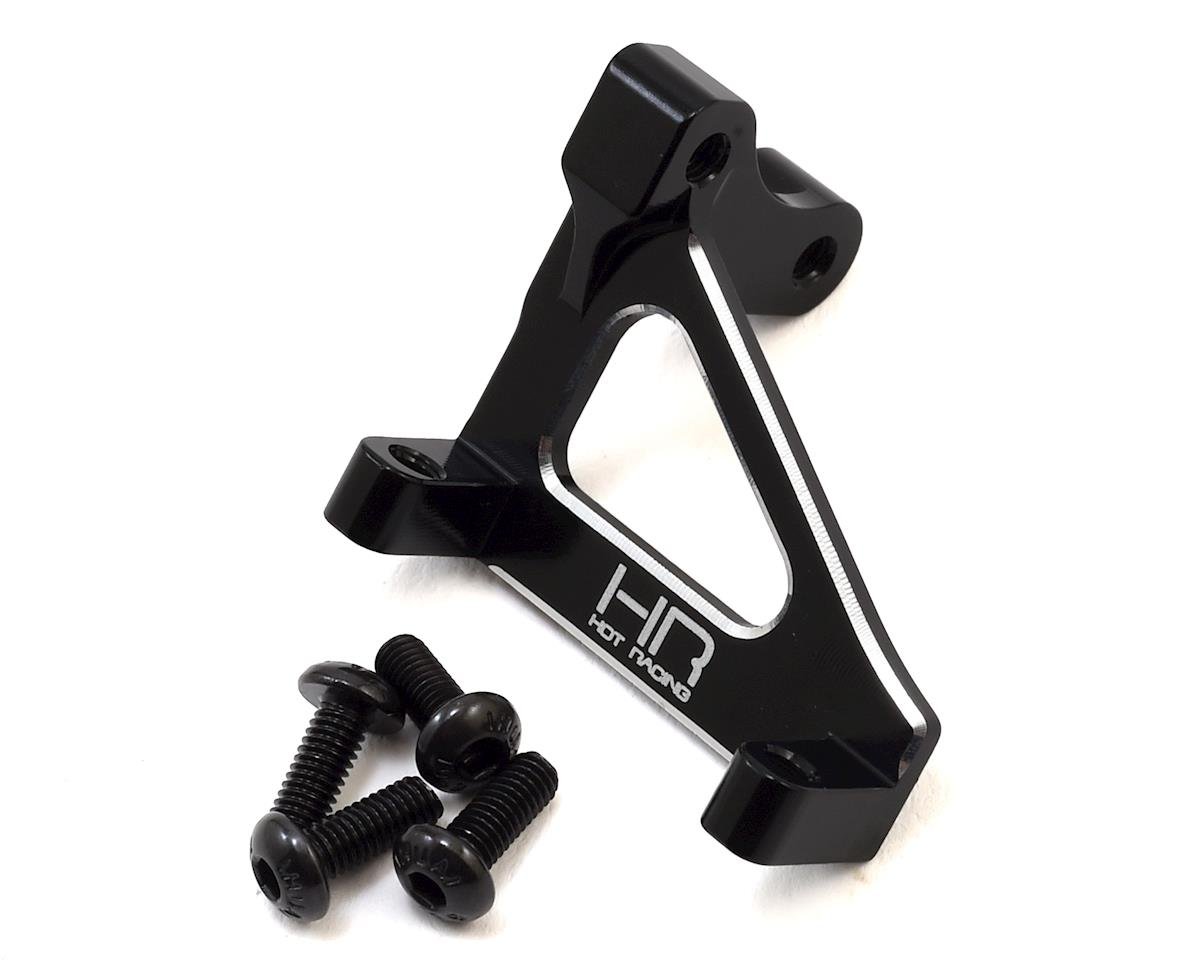 Hot Racing Aluminum 2 Speed Servo Mount for Traxxas TRX-4 (Black) (HRATRXF24M01)