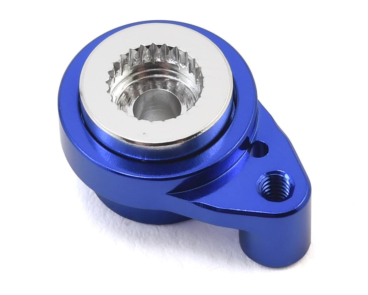 Hot Racing Aluminum Control Link Servo Arm for Traxxas TRX-4 (Blue) (HRATRXF24P06)