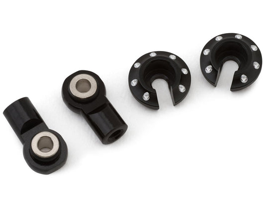 Hot Racing Aluminum Spring Retainers and Eyelets for Traxxas TRX-4M (HRATRXM154A01)