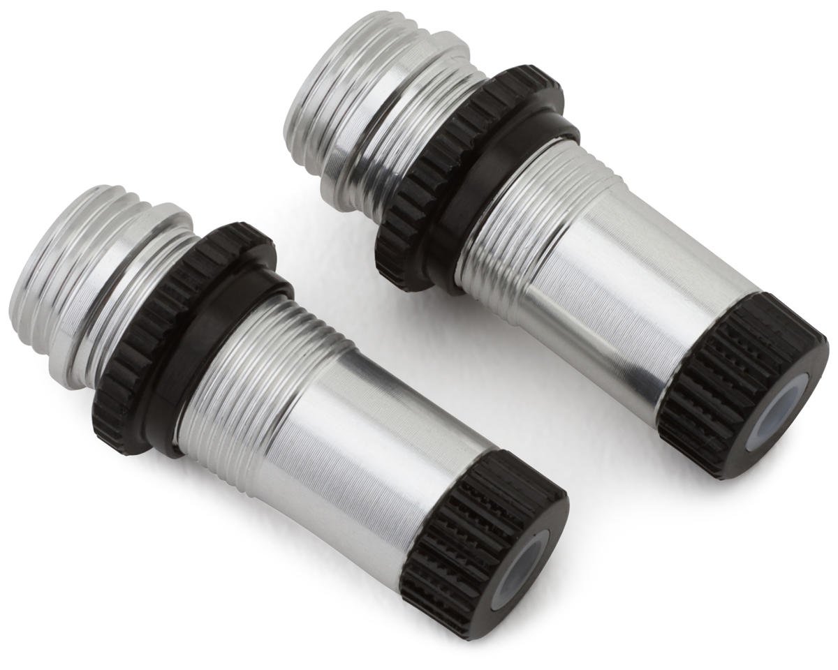 Hot Racing Aluminum Threaded Shock Bodies for Traxxas TRX-4M (Silver) (2) (HRATRXM156A08)
