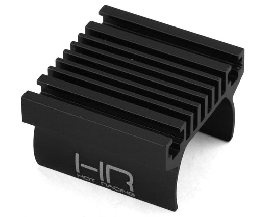 Hot Racing 180 Aluminum Motor Heat Sink for Traxxas TRX-4M (Black) (HRATRXM180H01)