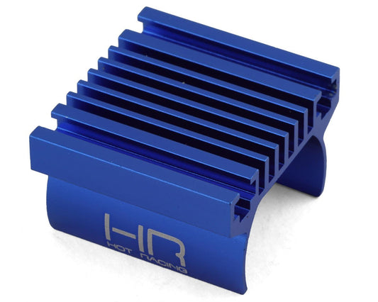 Hot Racing 180 Aluminum Motor Heat Sink for Traxxas TRX-4M (Blue) (HRATRXM180H06)