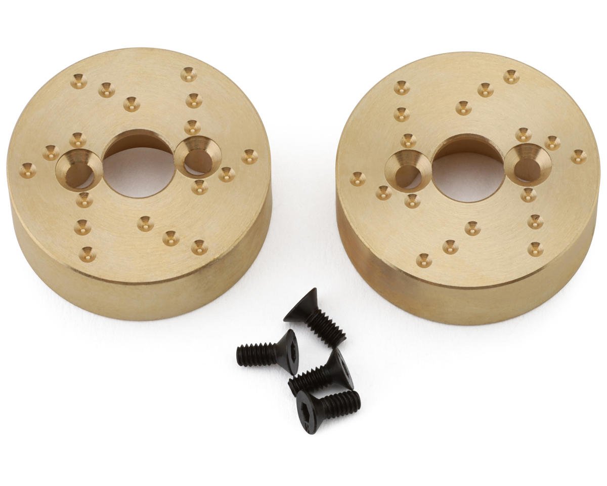 Hot Racing Brass Rear Axle Weight for Traxxas TRX-4M (18g) (HRATRXM22H)