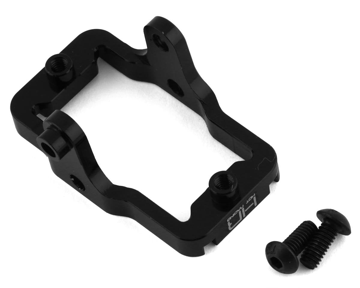 Hot Racing Aluminum Servo Mount for Traxxas TRX-4M (Black) (HRATRXM2401)