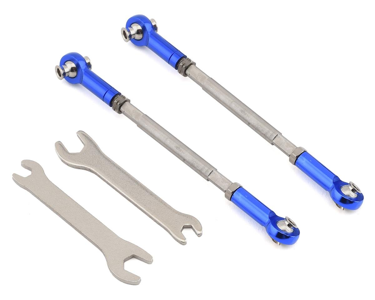 Hot Racing Adjustable Steering Turnbuckles for Traxxas UDR (2) (HRATUDR4906)
