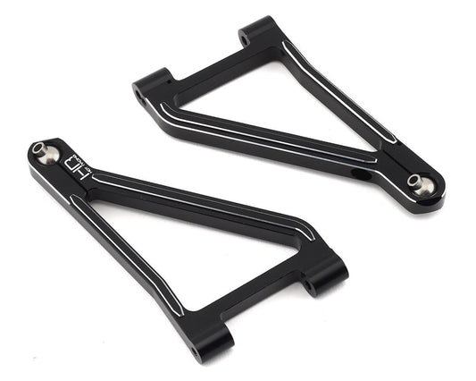 Hot Racing Aluminum Front Upper Arms for Traxxas UDR (Black) (HRATUDR54M01)