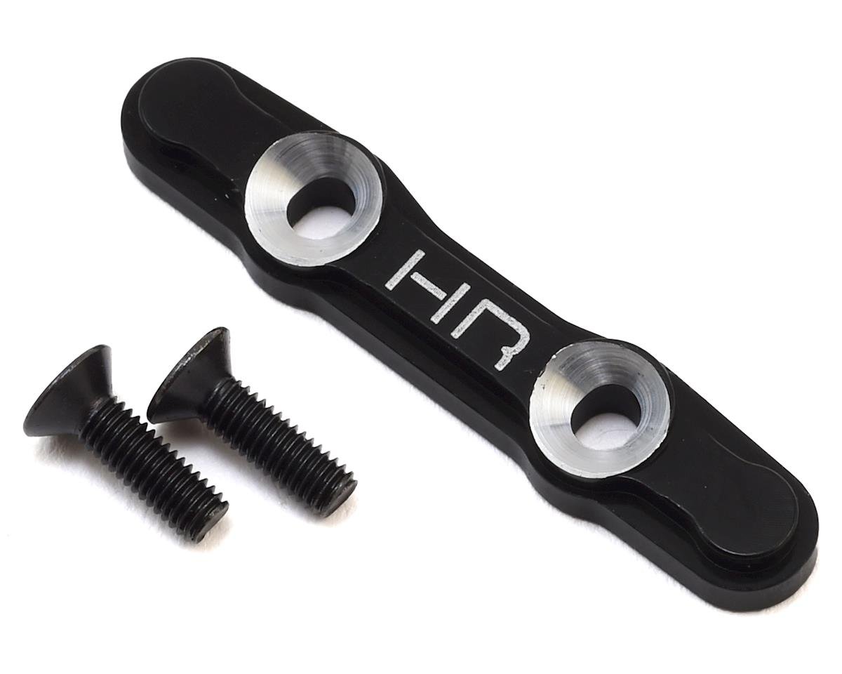 Hot Racing Vaterra Twin Hammers Aluminum Front Hinge Pin Brace (Black) (HRAVTH0801)