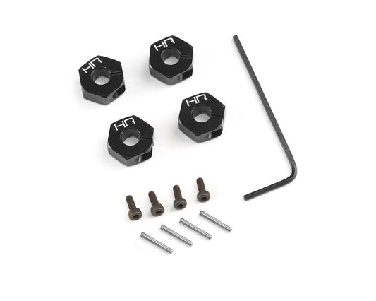 Hot Racing 12mm Twin Hammers Clamping Wheel Hub Hex (Black) (HRAVTH10M01)