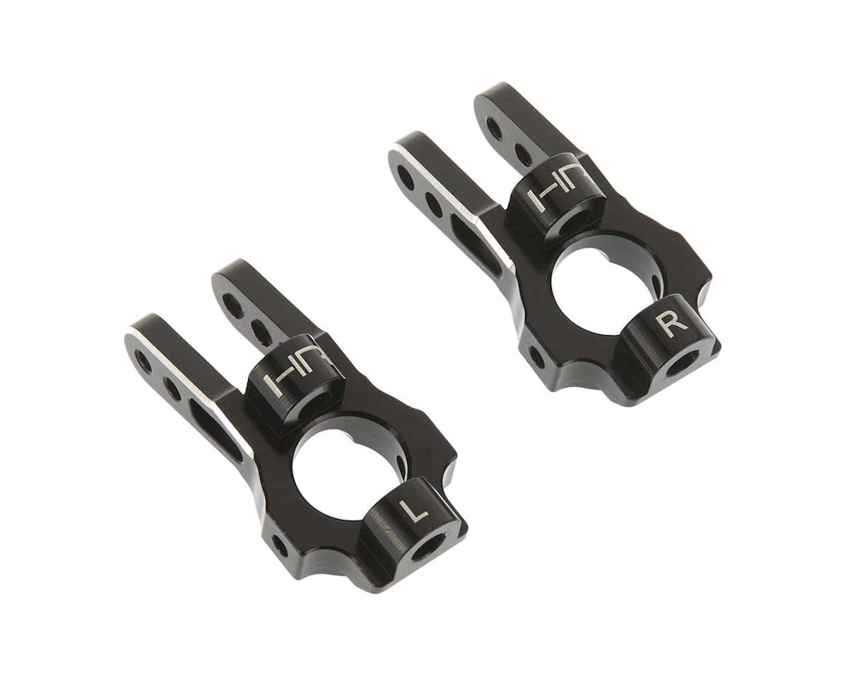 Hot Racing Aluminum Castor Blocks Twin Hammer (HRAVTH1901)