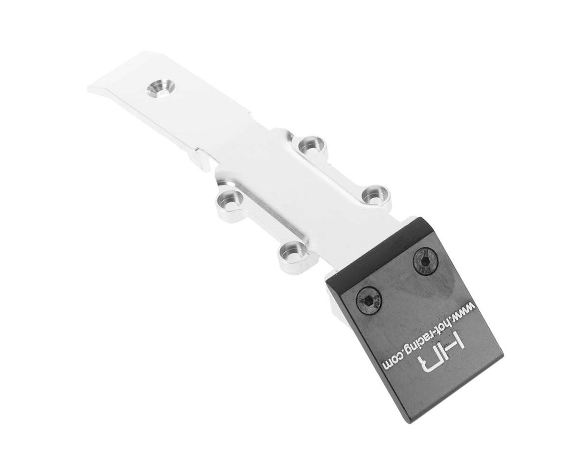 Hot Racing Aluminum Front Skid Plate Mini Bumper Silver (HRAVXS331F08)