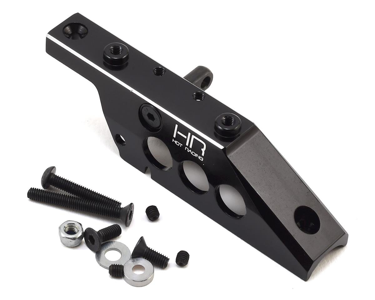 Hot Racing Axial Wraith AR60 Adjustable Rear Upper 4-Link Mount (Black) (HRAWRA08AR01)