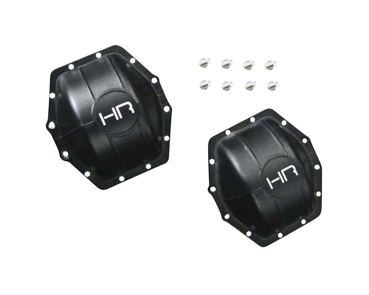 Hot Racing Aluminum AR60 Axle Diff Covers Black: Yeti, Wraith (HRAWRA12C01)