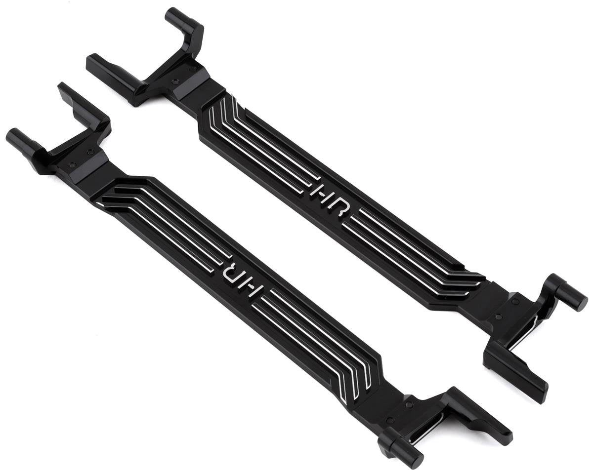 Hot Racing Aluminum Battery Hold-Down w/Heat Sink for Traxxas X-Maxx (Black) (HRAXMX12601)