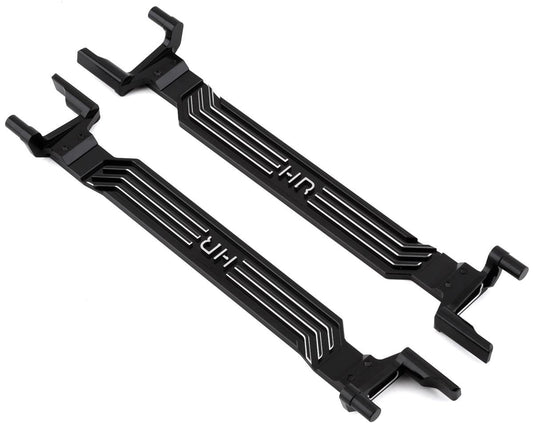 Hot Racing Aluminum Battery Hold-Down w/Heat Sink for Traxxas X-Maxx (Black) (HRAXMX12601)