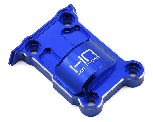 Hot Racing Aluminum Upper Rear Gear Box Cover for Traxxas X-Maxx (Blue) (HRAXMX13M06)