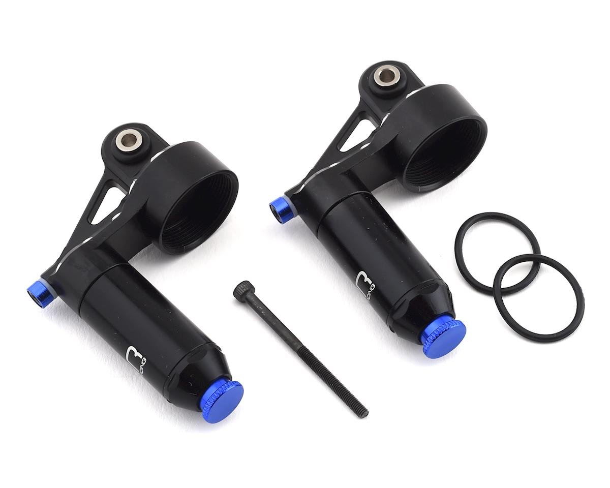 Hot Racing Aluminum Piggyback Reservoir Shock Kit for Traxxas X-Maxx/XRT (2) (HRAXMX156R01)