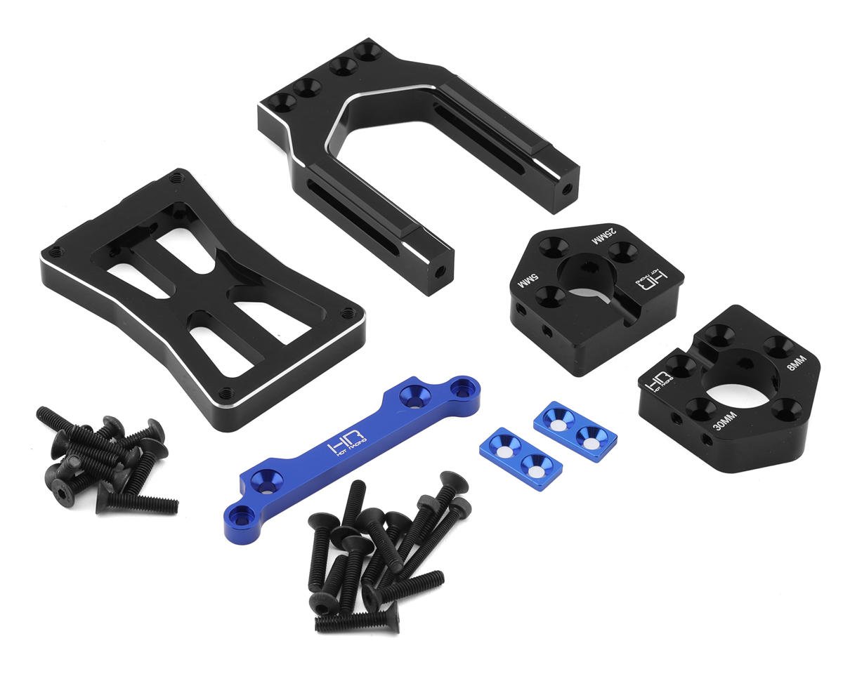 Hot Racing 25-30mm Aluminum Sliding Motor Mount for Traxxas X-Maxx/XRT (HRAXMX38AX01)
