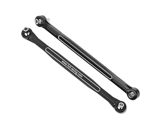 Hot Racing Aluminum Steering Toe Link Set for Traxxas X-Maxx (Black) (2) (HRAXMX49T01)