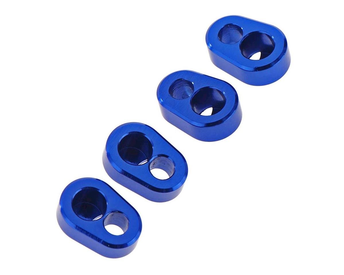 Hot Racing CNC Aluminum Hinge Pin Capture Bushings for Traxxas X-Maxx (HRAXMX5421M06)