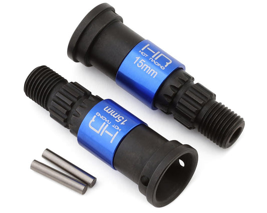 Hot Racing Steel HD CV Drive Axles for Traxxas XRT/X-Maxx (2) (HRAXRT288C15)