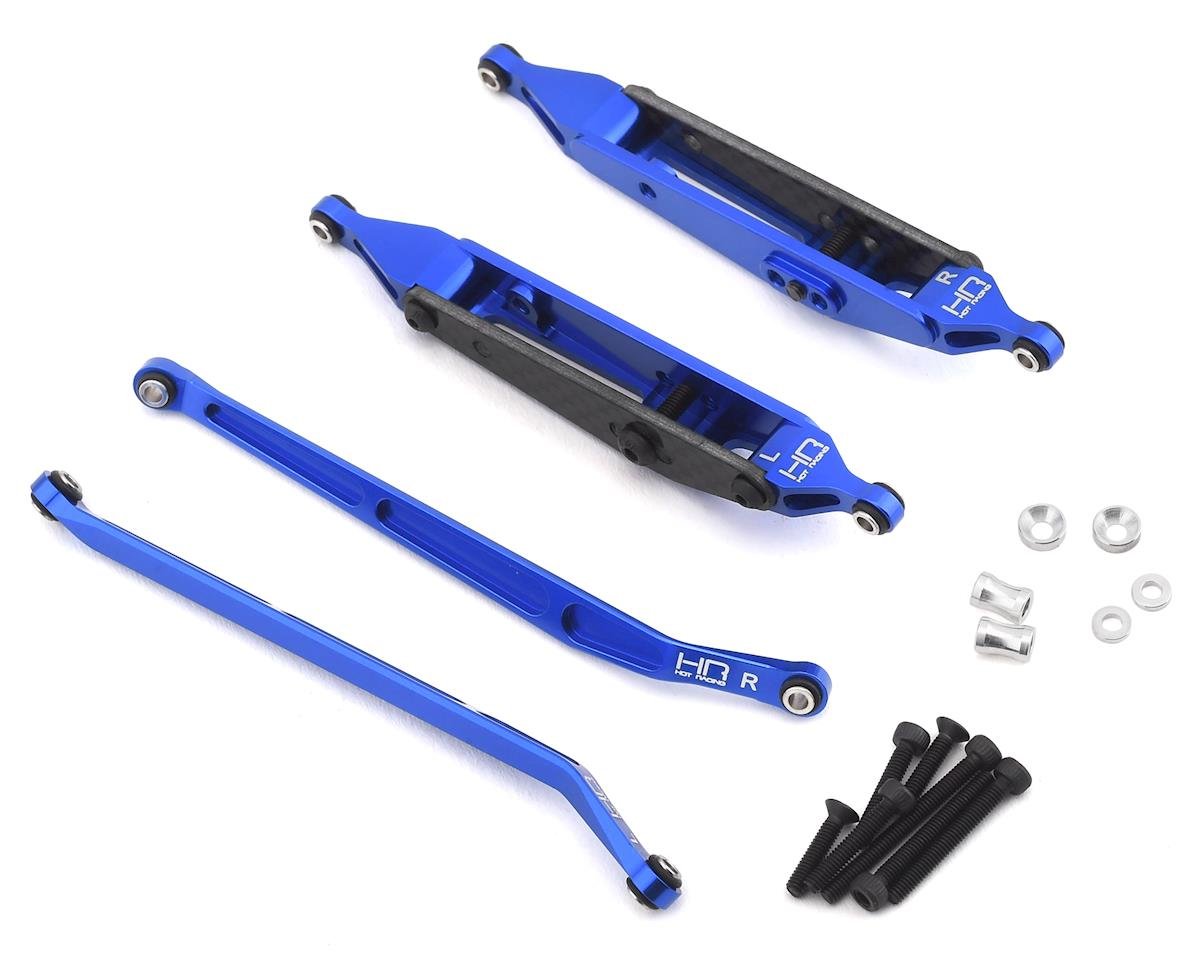Hot Racing Yeti Jr. Carbon Fiber Graphite Rear Links Set (Blue) (HRAYEJ56G06)