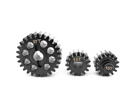 Hot Racing Axial Yeti Steel Transfer Case Gear Set (HRAYET1000TC)