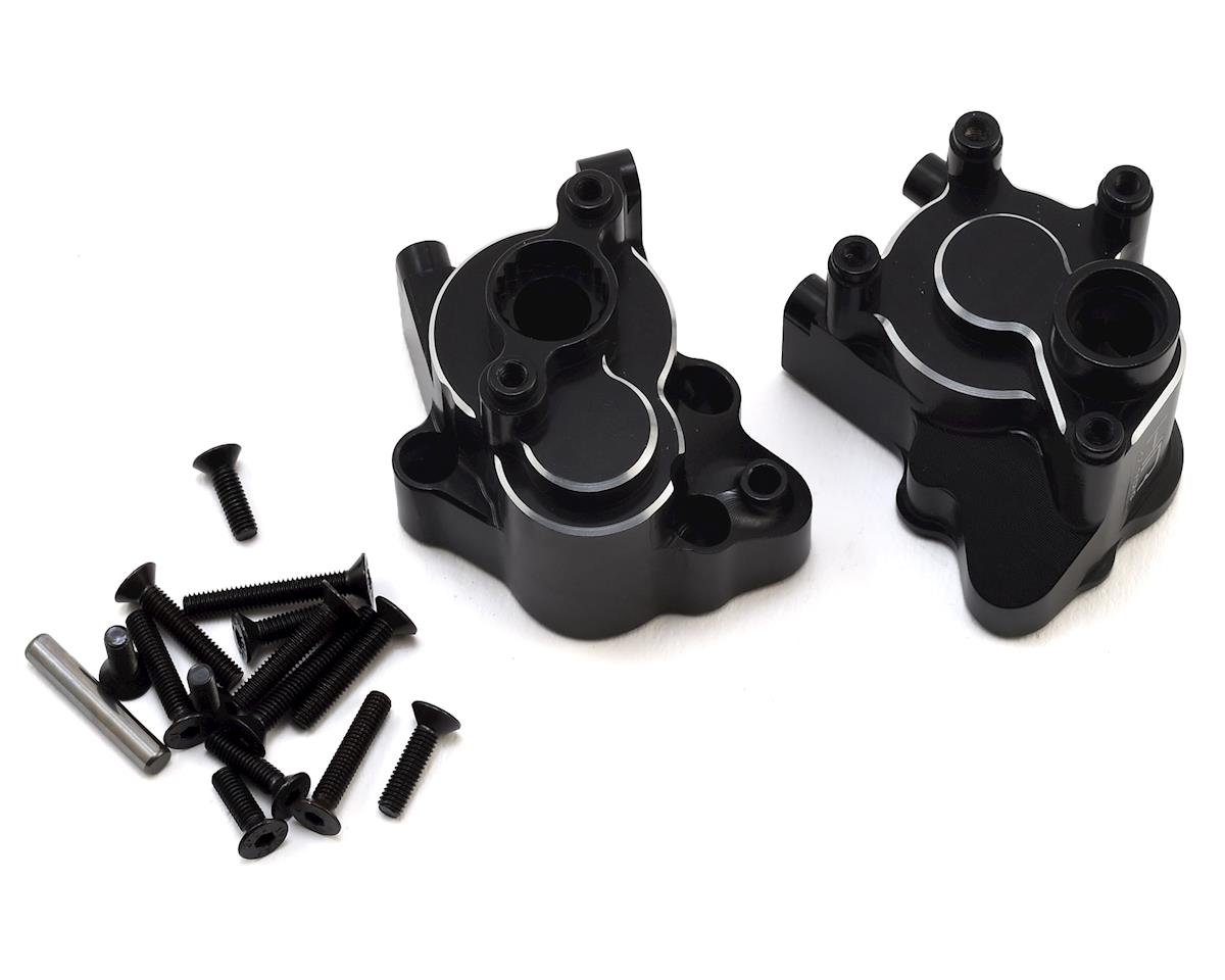 Hot Racing Axial Yeti Aluminum Transmission Case (Black) (HRAYET38M01)