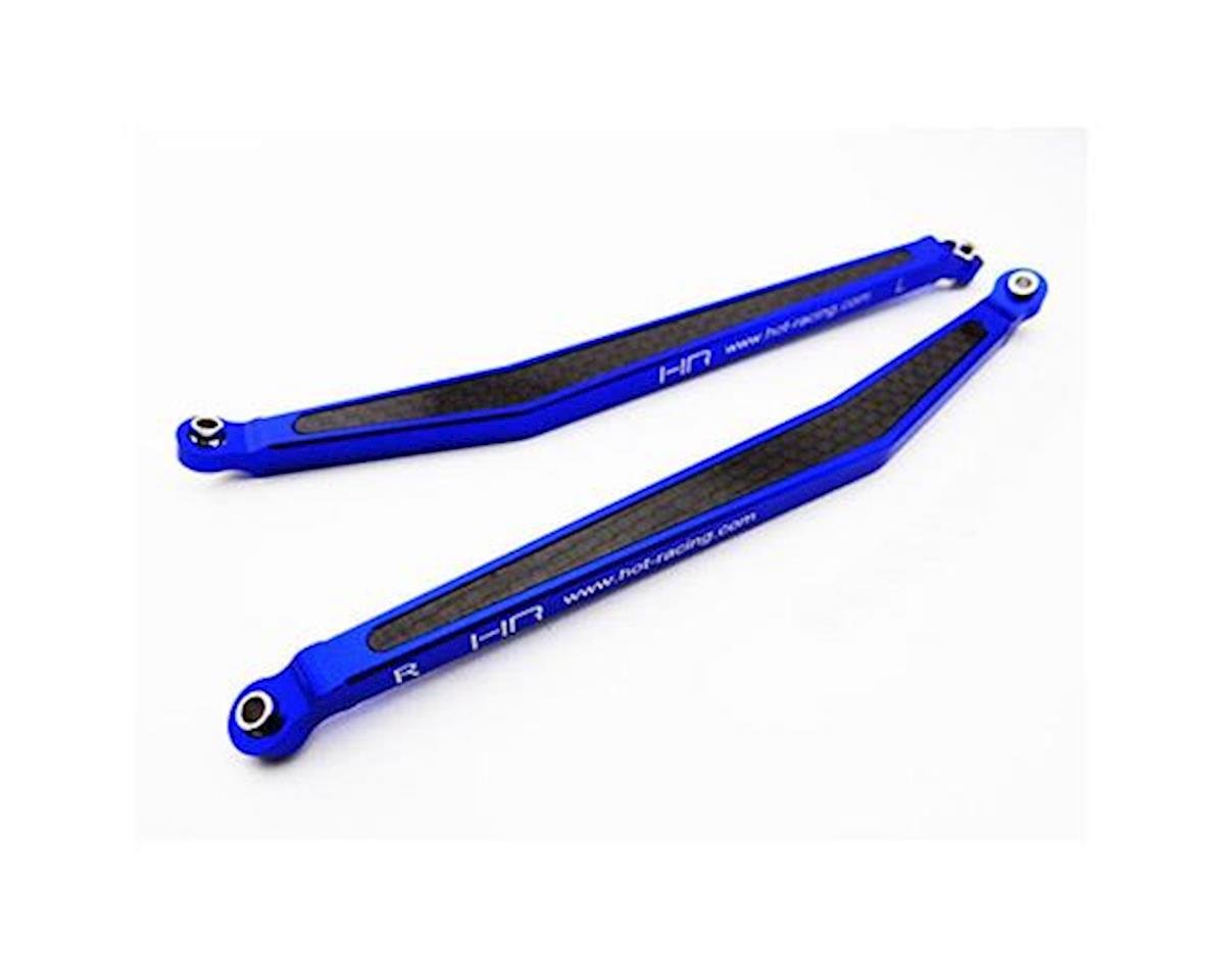 Hot Racing Axial Yeti Aluminum Rear Upper Suspension Link Set (Blue) (2) (HRAYET56GU06)
