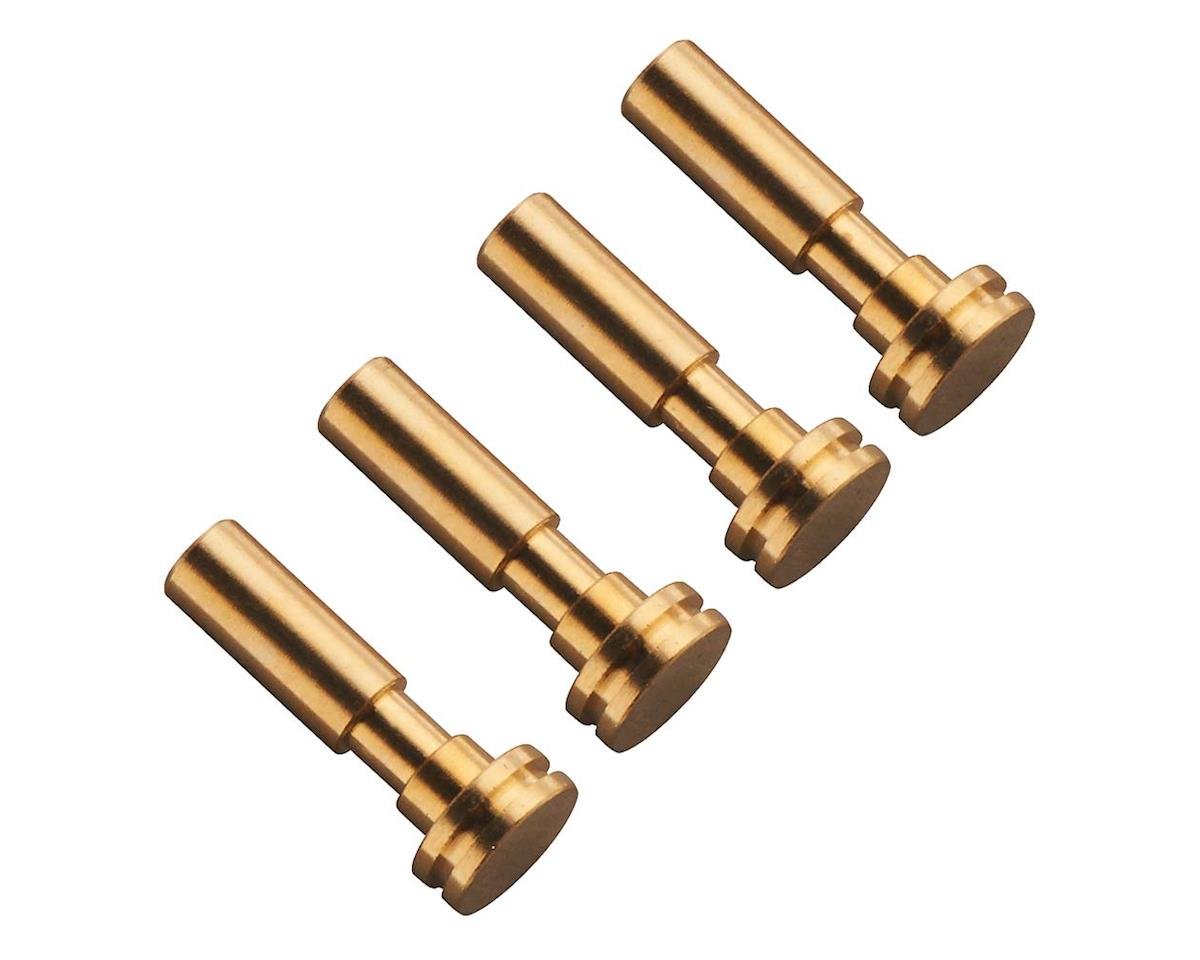 Hot Racing Brass Low Friction King Pins 1/8 Yeti XL (4) (HRAYEX04M04)