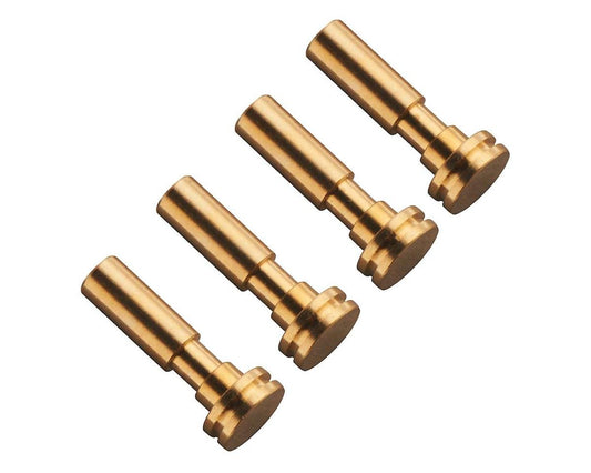 Hot Racing Brass Low Friction King Pins 1/8 Yeti XL (4) (HRAYEX04M04)