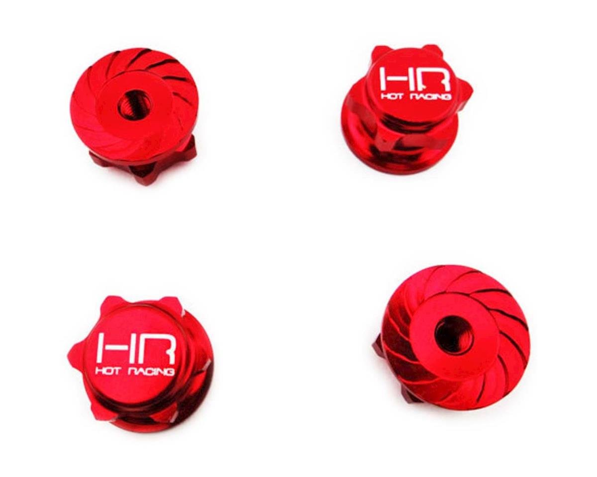 Hot Racing 17mm Yeti XL RTR Serrated Wheel Nuts (4) (HRAYEX10N02)