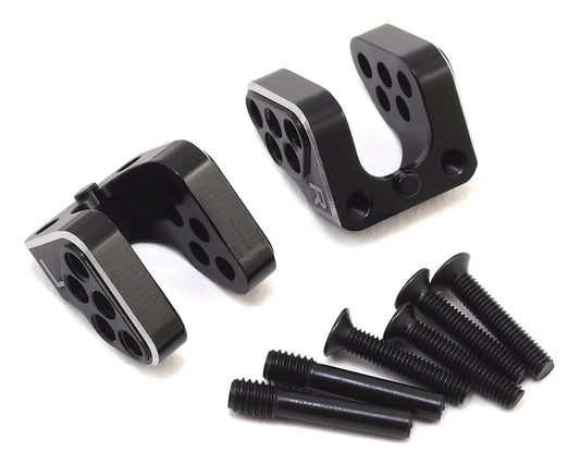 Hot Racing Axial Yeti XL Aluminum Rear Chassis Upper Link Mount (Black) (HRAYEX16U01)
