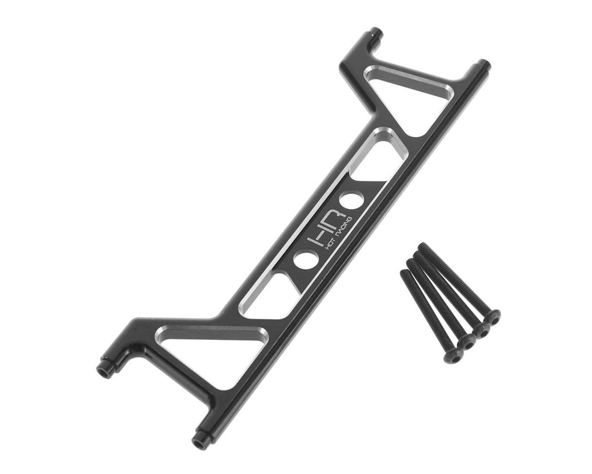 Hot Racing Aluminum Rear Upper Shock Cross Brace Black (HRAYEX30U01)