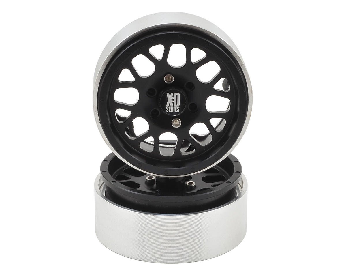 Incision KMC 1.9" XD820 Grenade Wheels (2) (Black) (INCIRC00110)