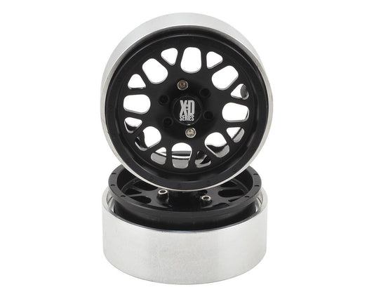 Incision KMC 1.9" XD820 Grenade Wheels (2) (Black) (INCIRC00110)