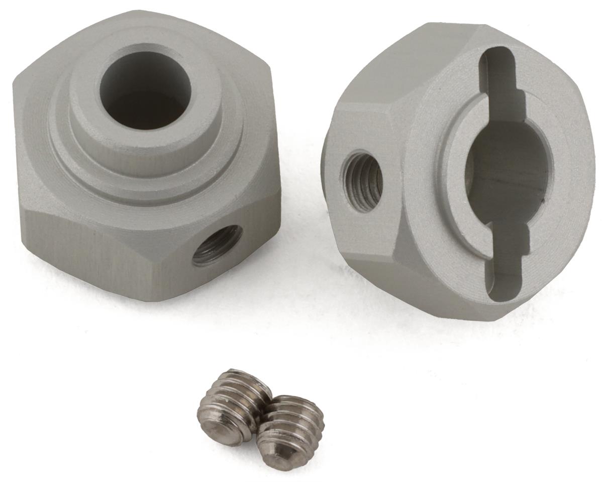 Incision 12mm Locking Hex Hub (Silver) (2) (INCIRC00291)
