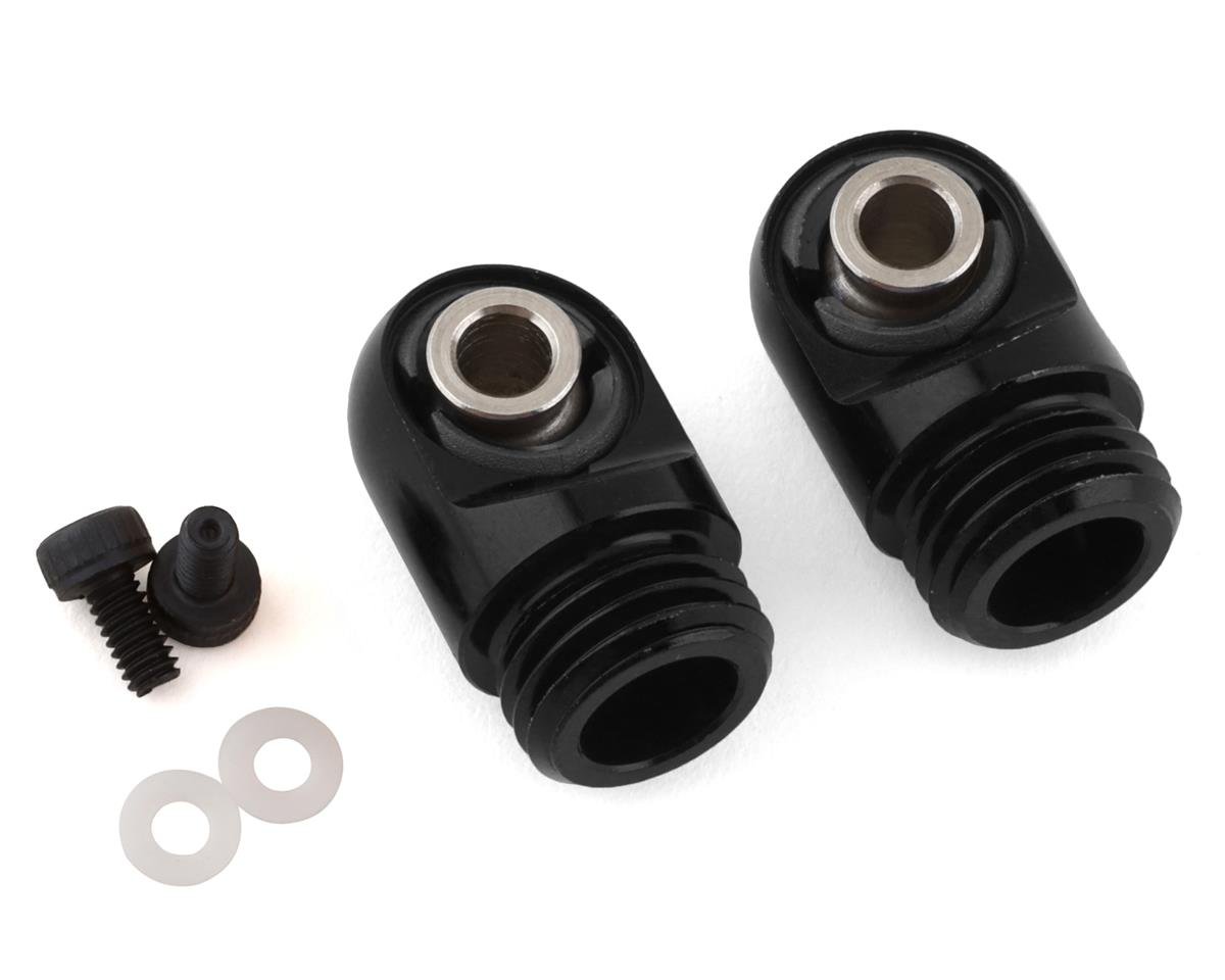 Incision S8E Machined Aluminum Shock Caps (Black) (2) (INCIRC00514)