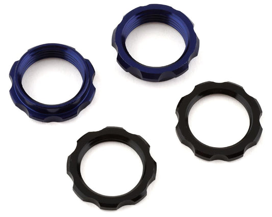 Incision S8E Machined Spring Collars (Blue) (INCIRC00519)