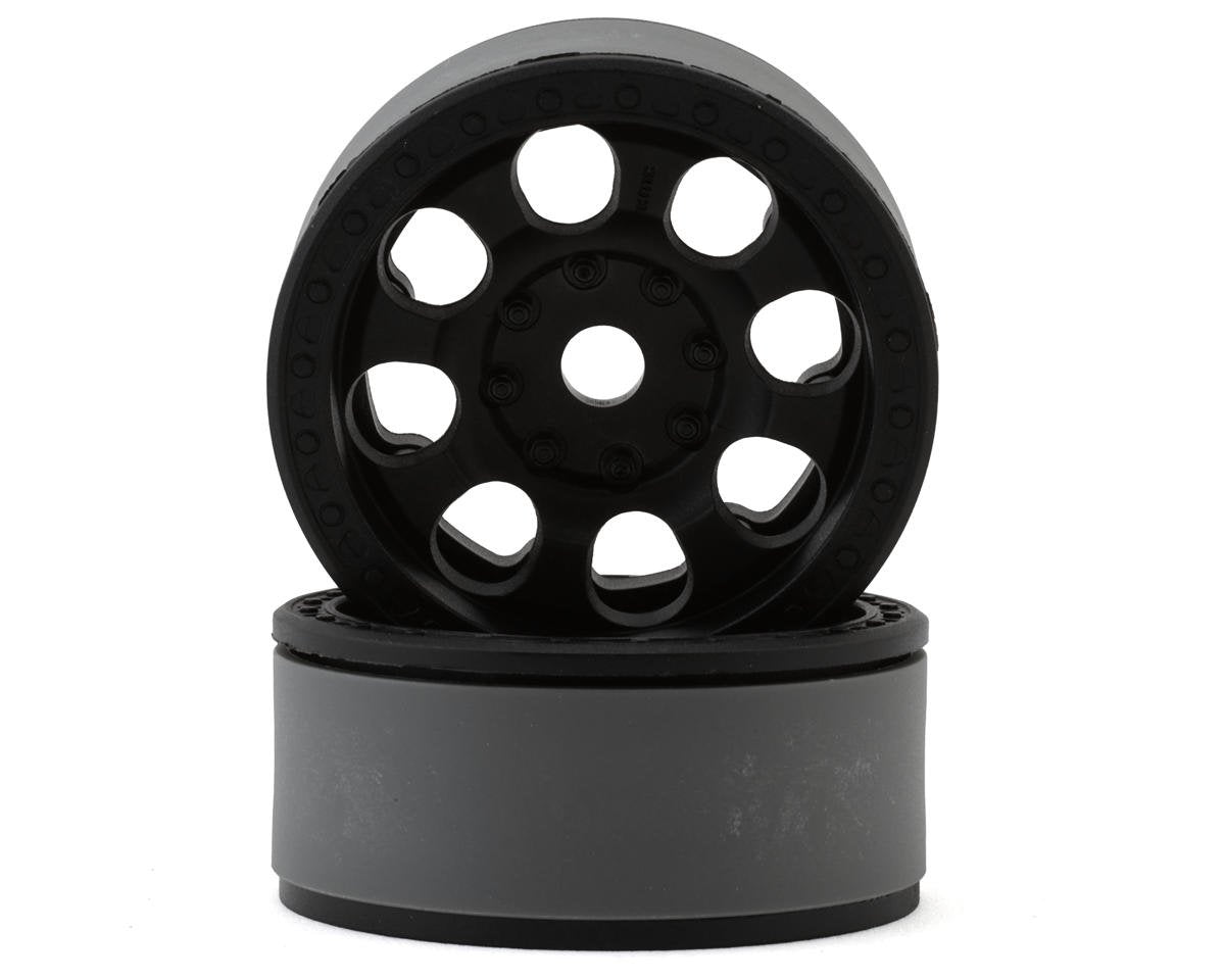Incision 1.9 KMC KM237 Riot Molded Composite Beadlock Rims (Black) (2) (INCIRC00530)
