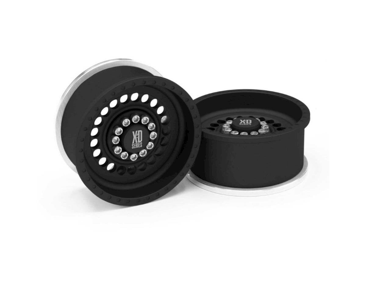 Incision KMC 1.9" XD136 Panzer Crawler Wheel (Black) (INCIRC0310)