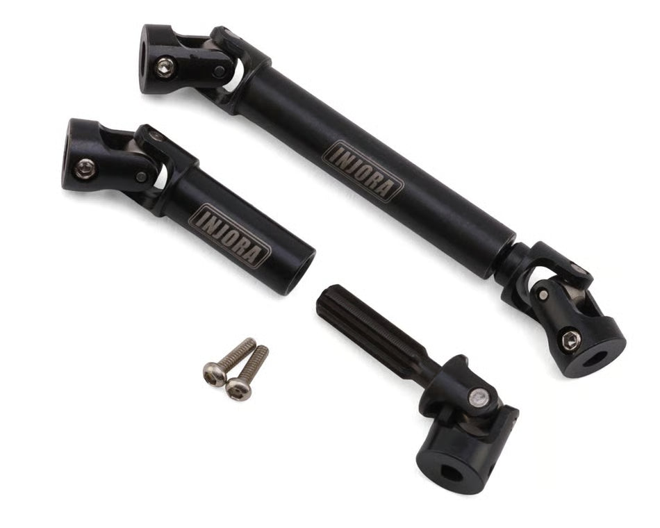 INJORA - Hardened Steel Drive Shafts for Traxxas® TRX4M™ High Trail (HT K10/F150) (4M-84BK)