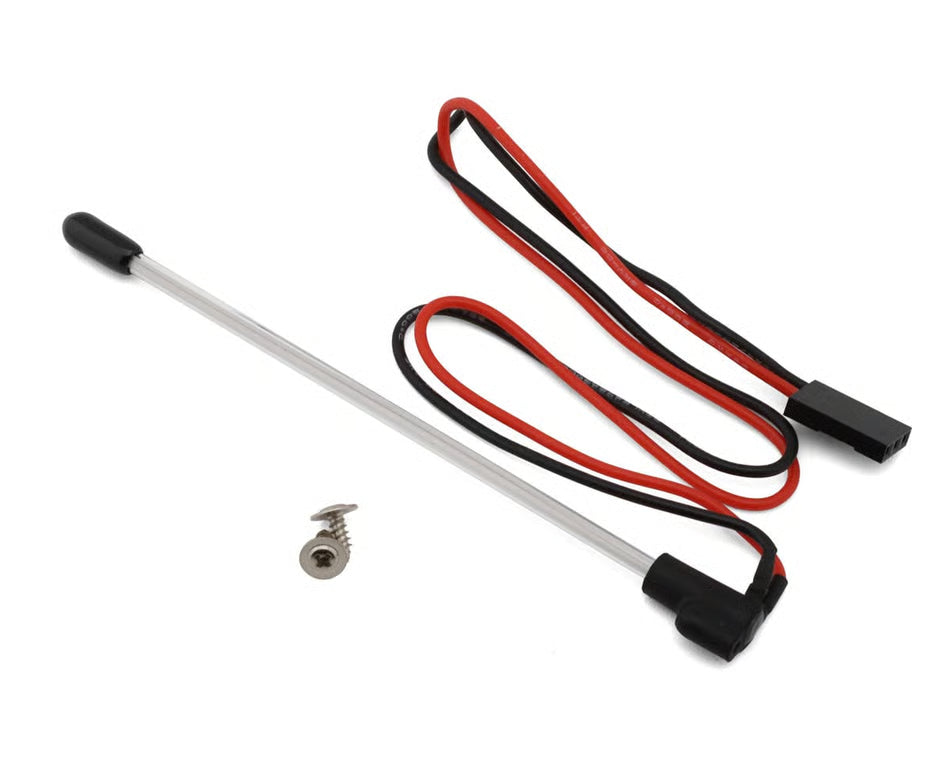 INJORA - Micro Crawler LED Whip Light (Ice Blue) (Bottom Fixed) (L43-BL)