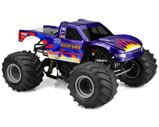 JConcepts 2010 Ford Raptor "BIGFOOT" Angels Monster Truck Body (Clear) (JCO0274ABF)
