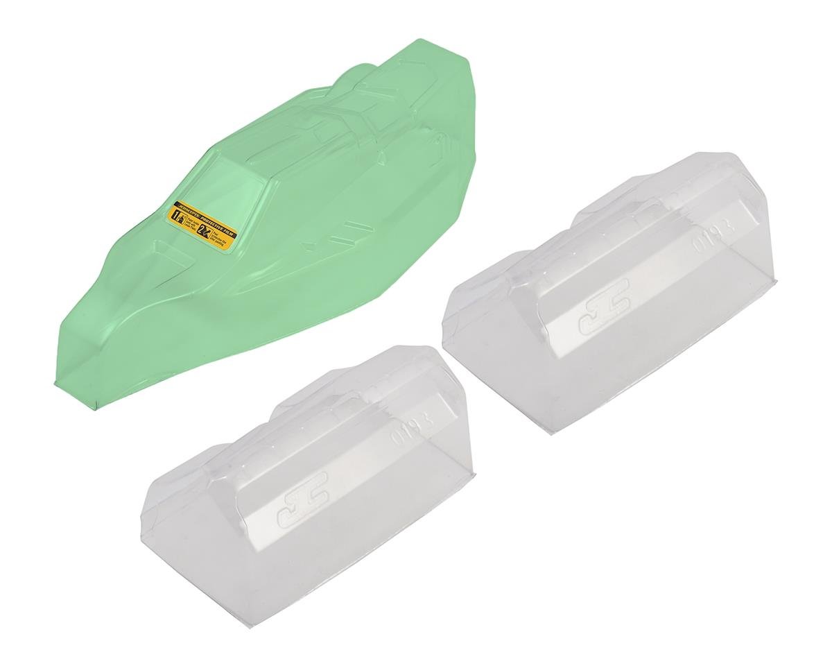 JConcepts TLR 22 4.0 "F2" 1/10 Buggy Body w/Aero Wing (Clear) (Light Weight) (JCO0319L)