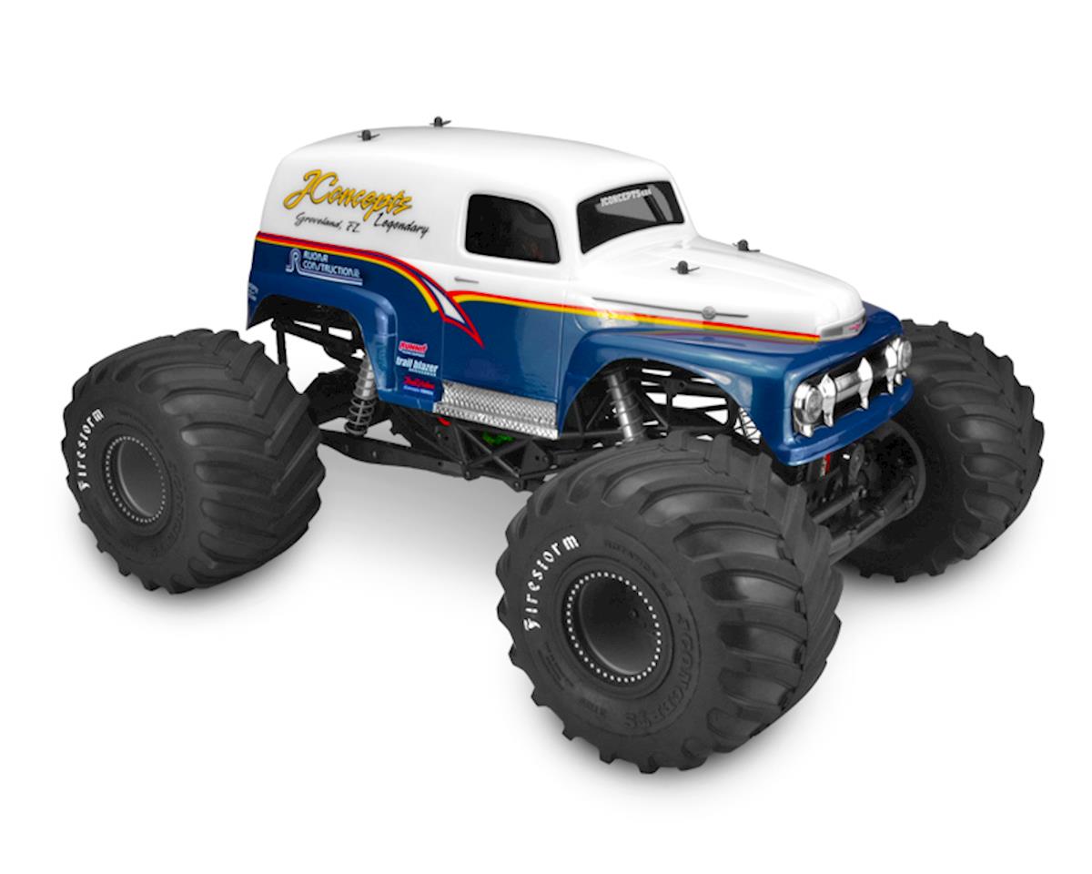 JConcepts 1951 Ford "Grandma" Panel Truck Body (Clear) (JCO0334)