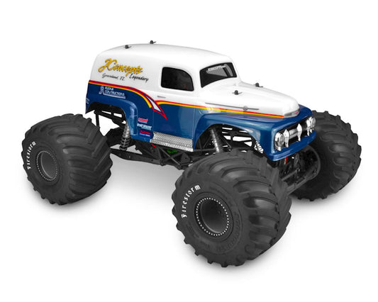 JConcepts 1951 Ford "Grandma" Panel Truck Body (Clear) (JCO0334)