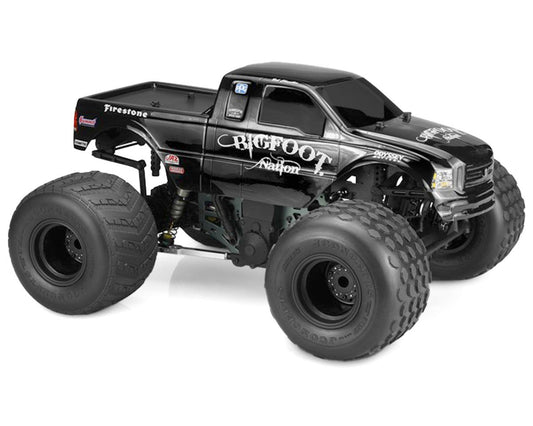 JConcepts 2005 Ford F-250 "BIGFOOT" Tribute Monster Truck Body (Clear) (JCO0370BFN)