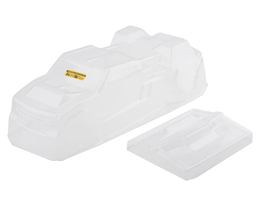 JConcepts F2 Stadium Truck Body w/Spoiler for Traxxas Rustler VXL (Clear) (JCO0374)